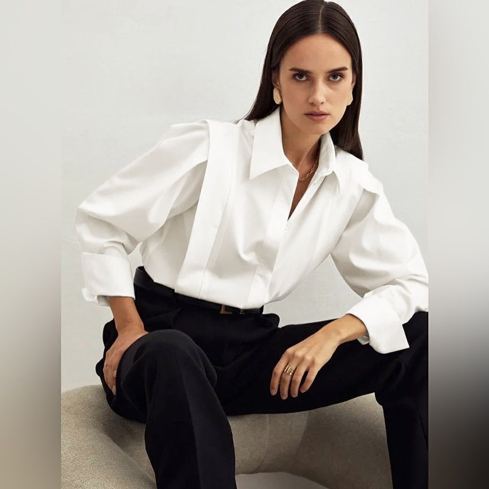 Commense commense Fair And Square Button Down‎ Sh… - image 1